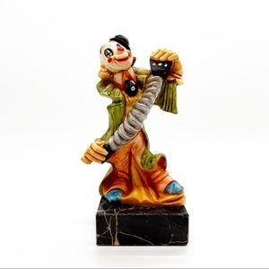Vintage Fontanini Depose Italy Clown Figurine